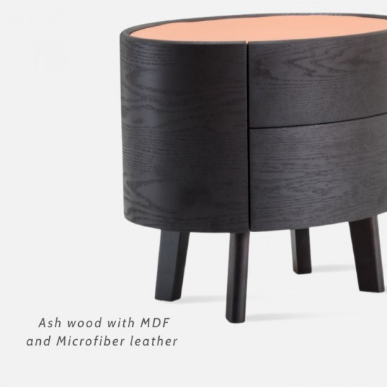 NOVA Round Bedside Table NOVA Round Bedside Table