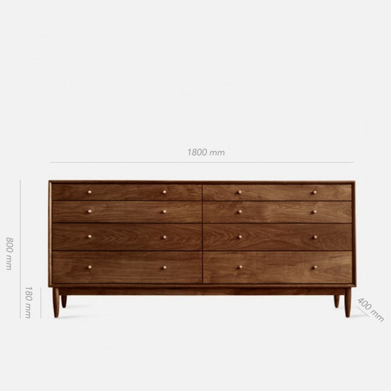 DANDY Chest of Drawers 8 W180 DANDY Chest of Drawers 8 W180