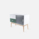 Neat Sideboard, dark green & mouse grey [SALE] 