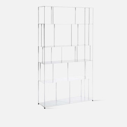 [SALE] SIMP Metal Grid Shelf W100 White