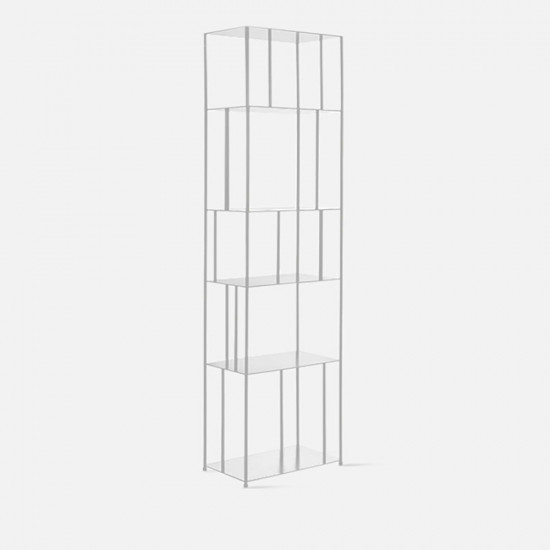 [SALE] SIMP Metal Grid Shelf W50 White