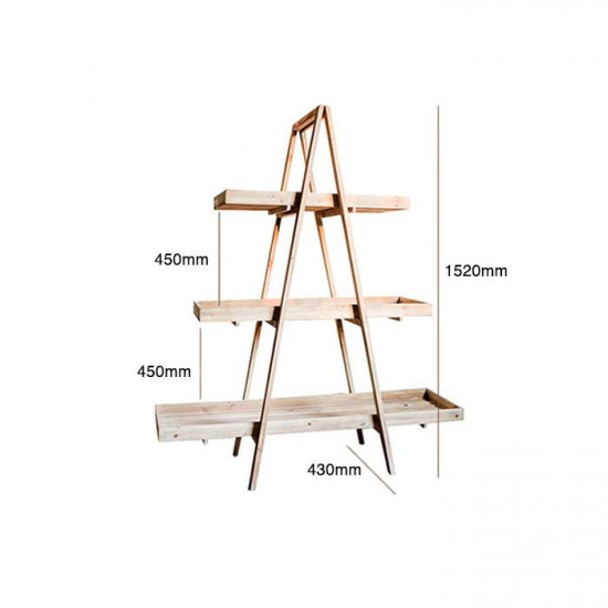 Ladder Shape Shelf
