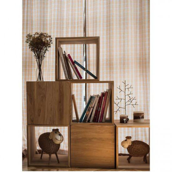 Oak Shelf Unit H40 Oak Shelf Unit H40