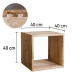 Oak Shelf Unit H40 Oak Shelf Unit H40