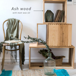 Oak Shelf Unit H40 [Display x7]