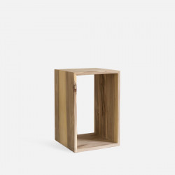 Oak Shelf Unit H60