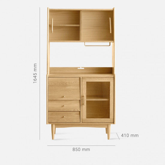 NADINE Cupboard L85, Oak NADINE Cupboard L85, Oak
