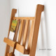 NADINE Book Rack, Cherry Wood NADINE Book Rack, Cherry Wood