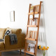 NADINE Book Rack, Cherry Wood NADINE Book Rack, Cherry Wood