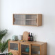 DOLCH Wall Cabinet, 2 Doors DOLCH Wall Cabinet, 2 Doors