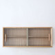 DOLCH Wall Cabinet, 2 Doors DOLCH Wall Cabinet, 2 Doors
