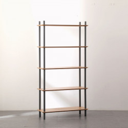 ADAMS Metal Bookshelf, L