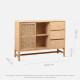 SEN RATTAN Side Board with drawer L120 [SALE] 