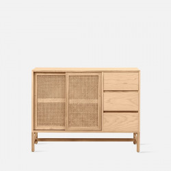 SEN RATTAN Side Board with drawer L120 [SALE] 