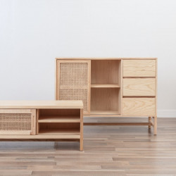 SEN RATTAN Side Board with drawer L120