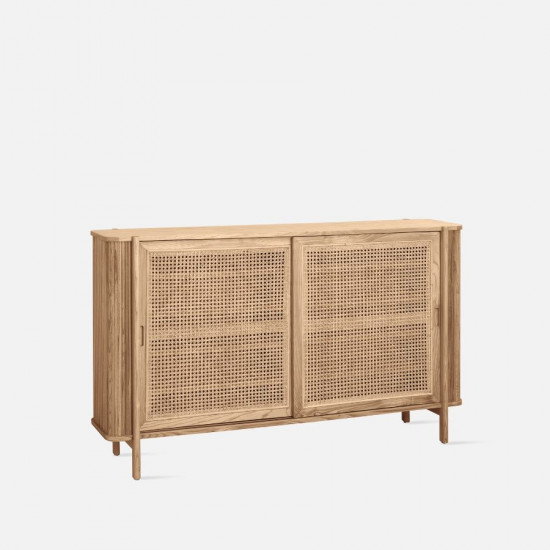 SEN RATTAN Sideboard L160, White Wash 