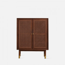 SEN RATTAN Shoe Cabinet V.2, WB, L90 [Display]