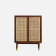 SEN RATTAN Shoe Cabinet V.2, WB, L90 SEN RATTAN Shoe Cabinet V.2, WB, L90