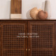 SEN RATTAN Shoe Cabinet V.2, WB, L90 [Display]