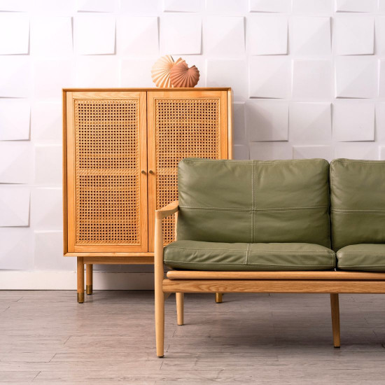 SEN RATTAN Shoe Cabinet V.2, Ash, L90 [2 left]