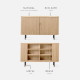 OTTO Sideboard, White Wash, L120 [Newly Displayed]