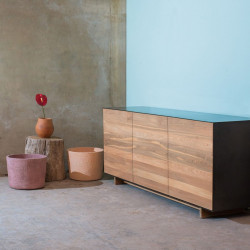 KAMI Sideboard 3 Doors L160, Reclaimed Wood (only 1)