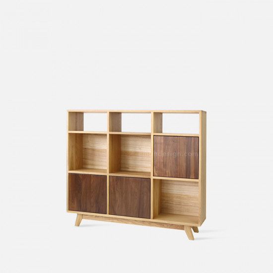 Walnut Grid Cabinet W120 Walnut Grid Cabinet W120