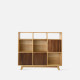 Walnut Grid Cabinet W120 Walnut Grid Cabinet W120