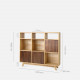 Walnut Grid Cabinet W120 Walnut Grid Cabinet W120