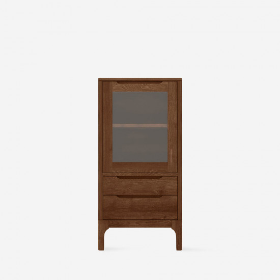 DANA Sideboard H103, Walnut brown DANA Sideboard H103, Walnut brown