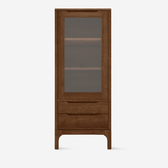 DANA Sideboard H130, Walnut Brown DANA Sideboard H130, Walnut Brown