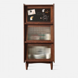 [SALE] NADINE Blackboard Cabinet W60, Natural Walnut