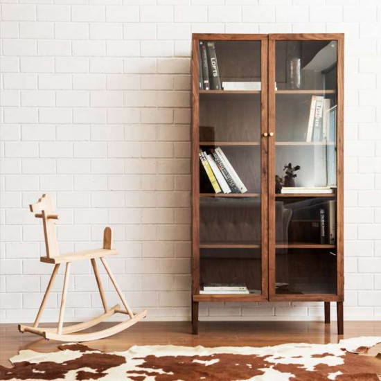 DANDY Bookshelf H180, Walnut [Display]