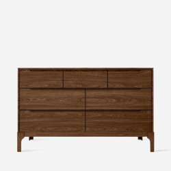 DANA Chest of Drawers W125, Walnut
