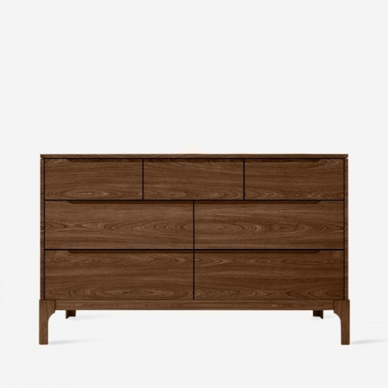 DANA Chest of Drawers W125, Walnut DANA Chest of Drawers W125, Walnut