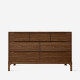 DANA Chest of Drawers W125, Walnut DANA Chest of Drawers W125, Walnut