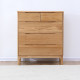 DANA Chest of Drawers W125, Oak
