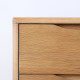 DANA Chest of Drawers W125, Oak