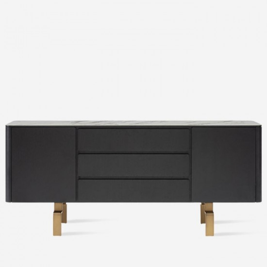 NOVA side board L180, Black NOVA side board L180, Black