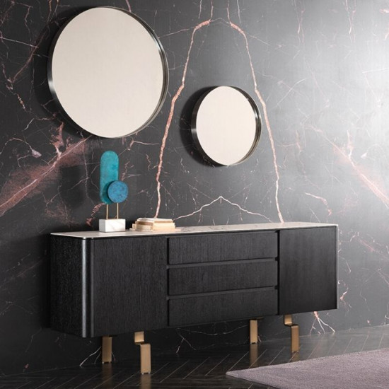 NOVA side board L180, Black NOVA side board L180, Black