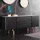 NOVA side board L180, Black NOVA side board L180, Black