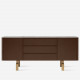 NOVA side board L180, Dark Walnut NOVA side board L180, Dark Walnut