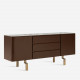 NOVA side board L180, Dark Walnut NOVA side board L180, Dark Walnut