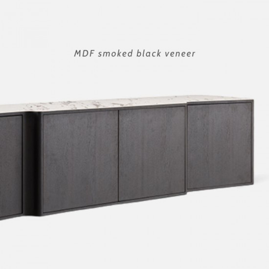 NOVA Convex Side Board, L180 NOVA Convex Side Board, L180