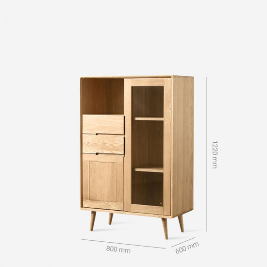 ZIPLINE Sideboard W80, Natural Oak [SALE] 