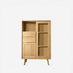 [SALE] ZIPLINE Sideboard W80, Natural Oak