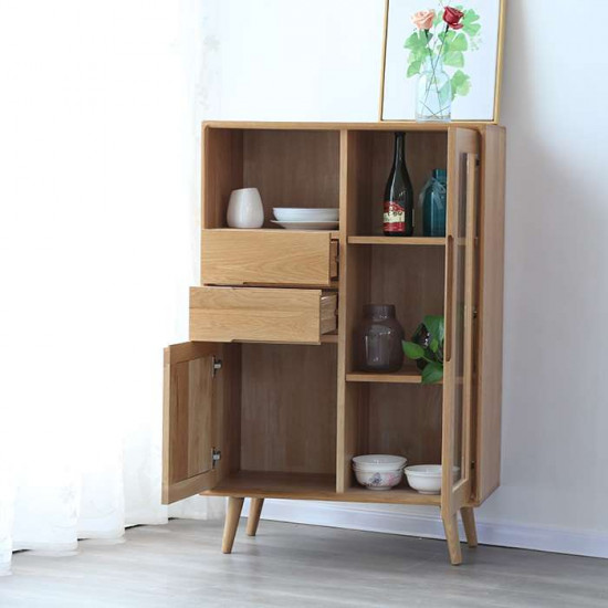 [SALE] ZIPLINE Sideboard W80, Walnut Brown