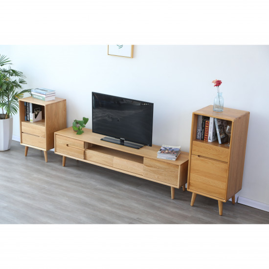 [SALE] ZIPLINE TV Cabinet No.2 W150, Natural Oak