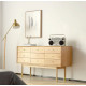 OAKI Chest of Drawers 9, Natural Walnut OAKI Chest of Drawers 9, Natural Walnut