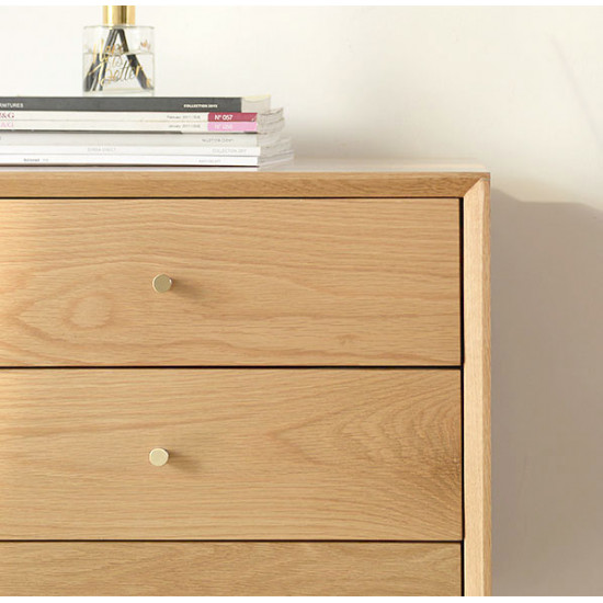 OAKI Chest of Drawers 9, Natural Walnut OAKI Chest of Drawers 9, Natural Walnut